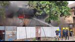 Fire in company in Rabale MIDC Fire in company in Rabale MIDC