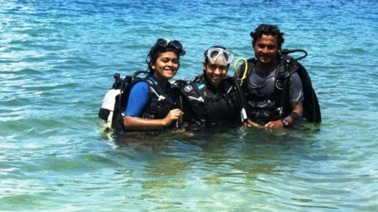 Scuba Diving in the Andaman Islands: The Andaman Islands are home to some of the best diving sites in India, with crystal-clear waters and a diverse marine ecosystem. (Representative Image (File Photo))