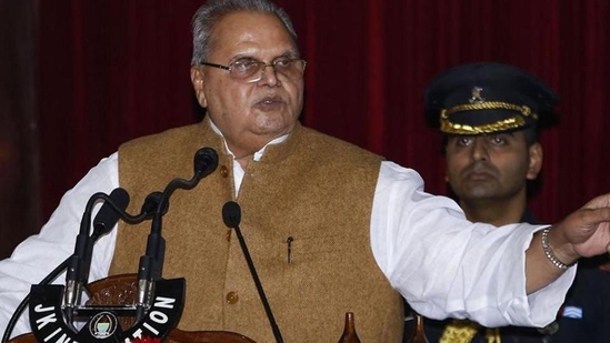 Former J&K governor Satyapal Malik (PTI Photo)