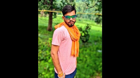 Lavlesh is third among the four sons of Yagya Tiwari. He went to Lucknow’s JNPG college to pursue his graduation but dropped out in the first year. (Sourced)