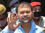 Akhil Gogoi, Raijor Dal president and MLA from Sibsagar, Assam, was released by the NIA court in connection with a case related to anti-Citizenship Amendment Act (CAA) protests. (PTI) Akhil Gogoi, Raijor Dal president and MLA from Sibsagar, Assam, was released by the NIA court in connection with a case related to anti-Citizenship Amendment Act (CAA) protests. (PTI)