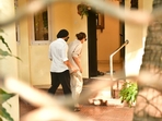 Ranveer Singh with Deepika Padukone at Aditya Chopra's home. Ranveer Singh with Deepika Padukone at Aditya Chopra's home.