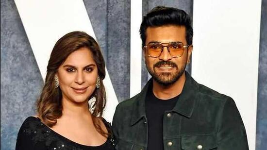 Upasana K and Ram Charan (Instagram) Upasana K and Ram Charan (Instagram)