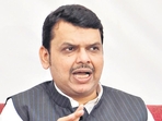 Devendra Fadnavis on Thursday spoke at Lokshahi Sanvad 2023.(HT Photo) Devendra Fadnavis on Thursday spoke at Lokshahi Sanvad 2023.(HT Photo)