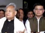 Rajasthan chief minister Ashok Gehlot and Congress leader Sachin Pilot. Rajasthan chief minister Ashok Gehlot and Congress leader Sachin Pilot.