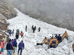 The trekkers are returning safely, said Sikha Suyal, disaster management officer at Bageshwar. The trekkers are returning safely, said Sikha Suyal, disaster management officer at Bageshwar.