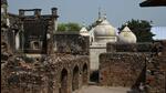 Zafar Mahal in Mehrauli in ruins. It was built by Akbar Shah II in 1820. (Vipin Kumar/HT Photo) Zafar Mahal in Mehrauli in ruins. It was built by Akbar Shah II in 1820. (Vipin Kumar/HT Photo)