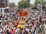 In the past week, some commentators in Kannada newspapers also wrote that the BJP may install a Brahmin chief minister if the party wins a majority or comes close to forming a government in the May 10 elections. (BJP Karnataka/Twitter) In the past week, some commentators in Kannada newspapers also wrote that the BJP may install a Brahmin chief minister if the party wins a majority or comes close to forming a government in the May 10 elections. (BJP Karnataka/Twitter)