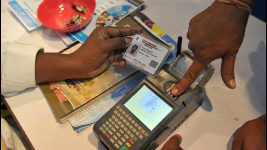 Aadhaar is the most efficient mechanism of identity verification in India and with 1.4 billion citizens, it meets a challenge that no other system of such scale has (AFP) Aadhaar is the most efficient mechanism of identity verification in India and with 1.4 billion citizens, it meets a challenge that no other system of such scale has (AFP)
