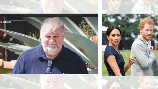 Thomas Markle Sr (left), dad of Meghan Markle, is seen.(Getty images) Thomas Markle Sr (left), dad of Meghan Markle, is seen.(Getty images)
