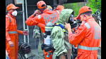 NDRF teams during a rescue operation in Giaspura, Ludhiana, on Sunday. (Gurpreet Singh/HT Photo) NDRF teams during a rescue operation in Giaspura, Ludhiana, on Sunday. (Gurpreet Singh/HT Photo)