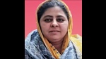 The 51-year-old wife of slain gangster, who is at large, remains an enigma to the state police. (HT Photo) The 51-year-old wife of slain gangster, who is at large, remains an enigma to the state police. (HT Photo)