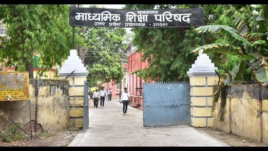 Prayagraj-based UP Board headquarters. (HT File Photo)
