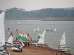 Meghalaya enthralls tourists with first Northeast Regatta 2023 at Umiam Lake(Atharva Shrivastava) Meghalaya enthralls tourists with first Northeast Regatta 2023 at Umiam Lake(Atharva Shrivastava)