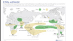 A map WMO issued on expected rainfall patterns globally during El Nino years. (WMO) A map WMO issued on expected rainfall patterns globally during El Nino years. (WMO)
