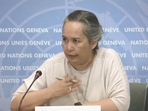 Elizabeth Tan, UNHCR's Director of International Protection, at a briefing in Geneva.(Twitter) Elizabeth Tan, UNHCR's Director of International Protection, at a briefing in Geneva.(Twitter)
