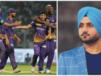Harbhajan Singh was all praise for the KKR star amid the IPL 2023(PTI) Harbhajan Singh was all praise for the KKR star amid the IPL 2023(PTI)