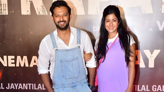 Vatsal Sheth and Ishita Dutta continue to make most of the time before the arrival of their baby. Ishita is expecting her first child. She was seen in Drishyam 2 last year. (Varinder Chawla)