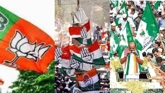 Karnataka is set for a big fight between the BJP, Congress and the JD(S) parties. Karnataka is set for a big fight between the BJP, Congress and the JD(S) parties.
