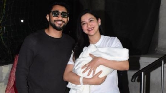 Gauahar Khan and Zaid Darbar welcomed a baby boy. (Photos: Varinder Chawla)(Varinder Chawla) Gauahar Khan and Zaid Darbar welcomed a baby boy. (Photos: Varinder Chawla)(Varinder Chawla)