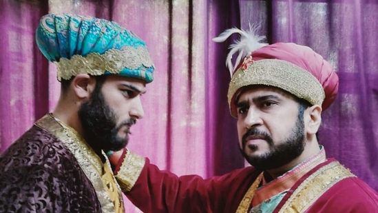 A glimpse of Tughlaq on stage. A glimpse of Tughlaq on stage.