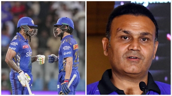 Virender Sehwag has issued a bold statement about the MI star(ANI-PTI) Virender Sehwag has issued a bold statement about the MI star(ANI-PTI)