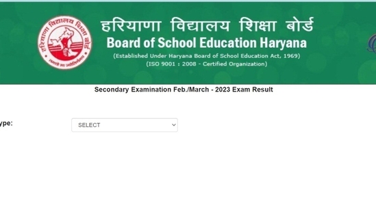 HBSE 10th result 2023 live updates: Haryana board Class 10 result out on bseh.org.in HBSE 10th result 2023 live updates: Haryana board Class 10 result out on bseh.org.in