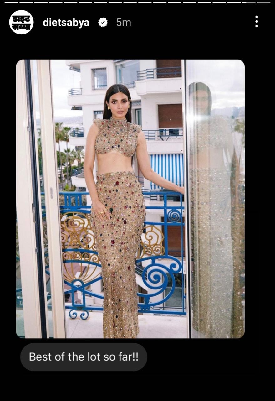 Diana Penty's Cannes look is getting praise online. Diana Penty's Cannes look is getting praise online.