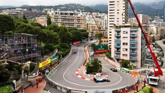 Monaco Grand Prix 2023 racing track. (Image Credit: F1) Monaco Grand Prix 2023 racing track. (Image Credit: F1)