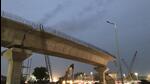 A flyover, part of the stack interchange at NH-48, under construction on Wednesday. (Parveen Kumar/HT) A flyover, part of the stack interchange at NH-48, under construction on Wednesday. (Parveen Kumar/HT)