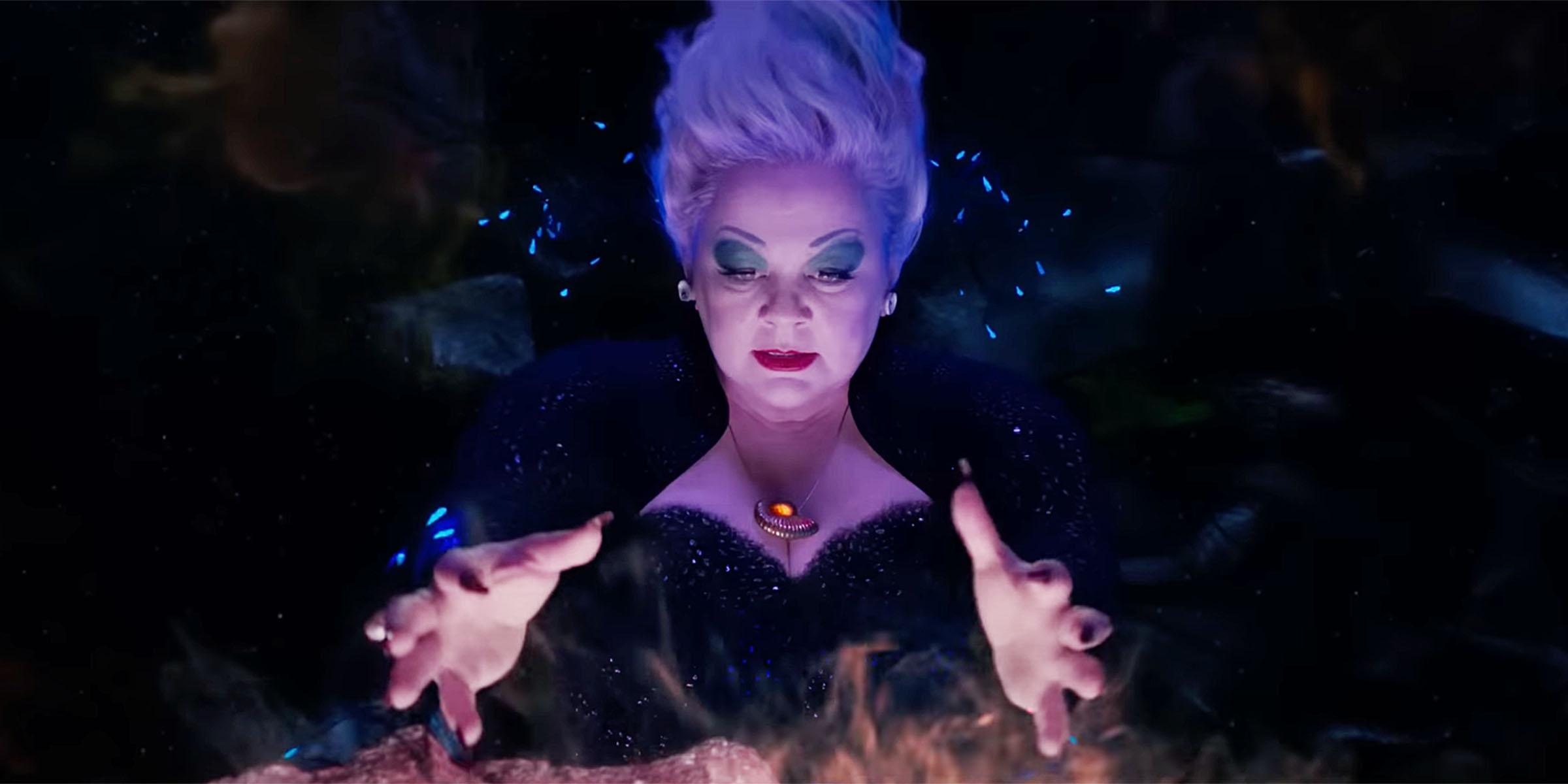Melissa McCarthy as Ursula in The Little Mermaid. Melissa McCarthy as Ursula in The Little Mermaid.