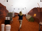 Scientist walks in a Mars-like simulation.(AFP) Scientist walks in a Mars-like simulation.(AFP)