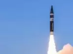 India last year in October successfully test-fired 'Agni Prime' - a new generation of ballistic missiles - from off the coast of Odisha. (HT/DRDO/File) India last year in October successfully test-fired 'Agni Prime' - a new generation of ballistic missiles - from off the coast of Odisha. (HT/DRDO/File)