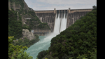 Water gushes out of Bhakra Dam. (HT File Photo) Water gushes out of Bhakra Dam. (HT File Photo)