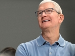 Apple CEO Tim Cook speaks with members of the media next to Apple's new Vision Pro virtual reality headset, during Apple�s Worldwide Developers Conference (WWDC) at the Apple Park campus in Cupertino, California, on June 5, 2023. (Photo by Josh Edelson / AFP) Apple CEO Tim Cook speaks with members of the media next to Apple's new Vision Pro virtual reality headset, during Apple�s Worldwide Developers Conference (WWDC) at the Apple Park campus in Cupertino, California, on June 5, 2023. (Photo by Josh Edelson / AFP)