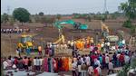 Sehore, June 06 (ANI): Rescue operations underway after a minor girl fell into a 300-feet deep borewell in Madhya Pradesh's Sehore on Tuesday. (ANI) Sehore, June 06 (ANI): Rescue operations underway after a minor girl fell into a 300-feet deep borewell in Madhya Pradesh's Sehore on Tuesday. (ANI)