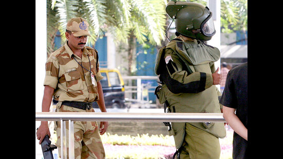 The bomb was found in the fields of a farmer in Dharampur village of Mukerian sub-division on Wednesday. (File photo)