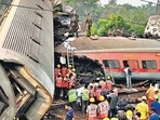 As many as nine teams of NDRF were deployed for rescue operations in the crash that killed 288 people and injured over 1,000.(AFP) As many as nine teams of NDRF were deployed for rescue operations in the crash that killed 288 people and injured over 1,000.(AFP)