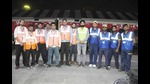The personnel deployed by the NER. (HT Photo) The personnel deployed by the NER. (HT Photo)