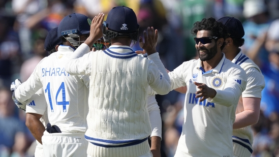 Australia ended Day 3 with a lead of 296 rus with Ravindra Jadeja taking the wickets of Travis Head and Steve Smith towards the end of a day in which India managed to keep a hold on the proceedings despite being far behind. (AP)