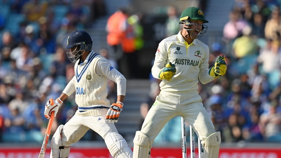 Ravindra Jadeja's counter-attack helped him put up a 71-run stand with Ajinkya Rahane before he fell on 48(AFP)
