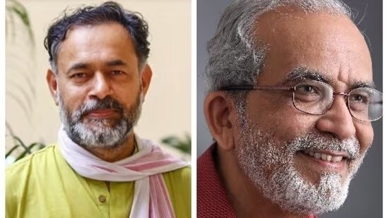 Yogendra Yadav (left) and Suhas Palshikar (right) Yogendra Yadav (left) and Suhas Palshikar (right)