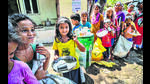 HT visited one such event on Sunday June 11 in Bhandup east. Deepak Maru is one of the children there. Maru collected 100 bottles in the last 3-4 days. “I was told the one to get the maximum bottle gets the price. There is so much garbage around the nallah nearby that it is easy to get the bottles. I am looking forward to see what the price is.” Maru wins the first prize in this event and gets a ration kit as a winning prize. (Hindustan Times) HT visited one such event on Sunday June 11 in Bhandup east. Deepak Maru is one of the children there. Maru collected 100 bottles in the last 3-4 days. “I was told the one to get the maximum bottle gets the price. There is so much garbage around the nallah nearby that it is easy to get the bottles. I am looking forward to see what the price is.” Maru wins the first prize in this event and gets a ration kit as a winning prize. (Hindustan Times)