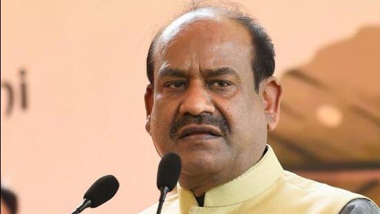 Addressing a special session of the Goa assembly, Lok Sabha Speaker Om Birla spoke on Viksit Bharat 2047 (PTI Photo) Addressing a special session of the Goa assembly, Lok Sabha Speaker Om Birla spoke on Viksit Bharat 2047 (PTI Photo)