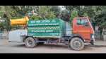 One of the equipment procured and attached to a heavy vehicle by the Lucknow Municipal Corporation to clear dust off air (Sourced) One of the equipment procured and attached to a heavy vehicle by the Lucknow Municipal Corporation to clear dust off air (Sourced)