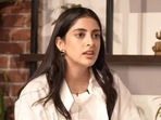 Navya Naveli Nanda's promo video from an upcoming interview was shared on Monday. Navya Naveli Nanda's promo video from an upcoming interview was shared on Monday.