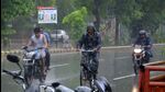 Rains bring down mercury in Prayagraj on Friday. (Anil Kumar Maurya/ht) Rains bring down mercury in Prayagraj on Friday. (Anil Kumar Maurya/ht)