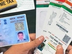 The last date to link Aadhaar and PAN was June 30. (HT file) The last date to link Aadhaar and PAN was June 30. (HT file)