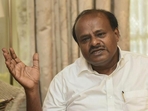 Janata Dal (Secular) leader HD Kumaraswamy.(AP) Janata Dal (Secular) leader HD Kumaraswamy.(AP)