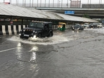 Heavy continous rainfall for two days caused waterlogging in several parts of Gurugram on Sunday.(Parveen Kumar/HT) Heavy continous rainfall for two days caused waterlogging in several parts of Gurugram on Sunday.(Parveen Kumar/HT)